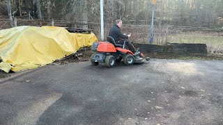 Tracteur tondeuse Husqvarna R213c | Image 4 - Agroline