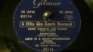 The Toppers - Love Is A Many Splendored Thing - 78 rpm - Gilmar RX114
