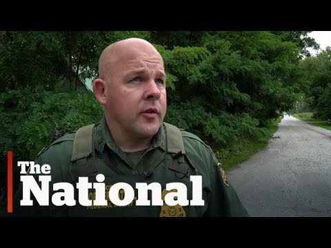 Guarding Canada-US illegal border crossings Video