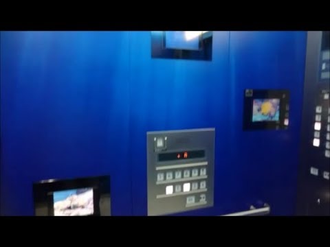 三菱エレベーター　サンシャインシティ/WIMビル　D-8～11号機　Part3(D-8・9号機) Video