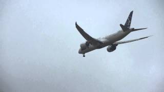 preview picture of video 'Boeing 787-8 Dreamliner SP-LRC lądowanie od strony Piaseczna'