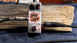 Video thumbnail for Testing the Guild Foxy Lady 2 knob Fuzz by Sizzorfite Studio
