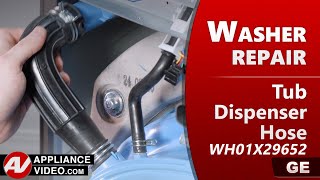 GE Washer Dispenser Tub Hose Repair