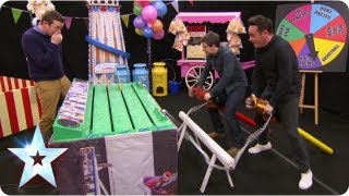 Stallions Ant and Dec are horsing around in BGMT | Britain&#39;s Got More Talent 2013