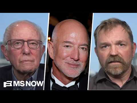'Abject nonsense': Sanders, Platner RIP Bezos' defense against billionaire tax hikes