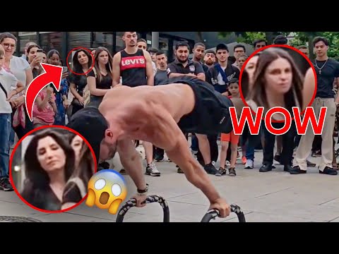 How Women react to Calisthenics in Public 😱