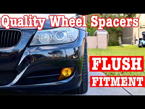 DIY Installing Wheel Spacers BMW E90 Flush Fitment