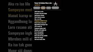 Download lagu LIRIK LAGU TEWAS TERTIMBUN MASALALU  #lagu #liriklagu #ndxaka #ttm mp3