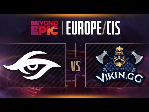 Secret vs Vikin.gg Game 1 - Beyond Epic: EU/CIS - Group Stage w/ SUNSfan & syndereN