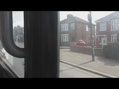 Hill climb High Revs & Cooling Fan!!! Arriva North East Volvo B9TL Wright Gemini 2 NK64 FSG 7402.