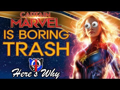 Captain Marvel is boring TRASH: here's why Video