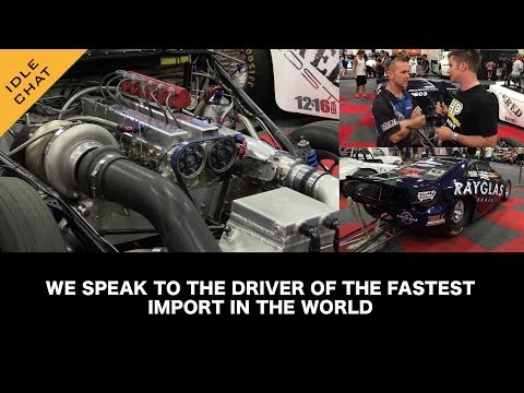 Rod Harvey driver of the Fastest Import In the world talks to HPA | 2JZ Toyota Celica Drag Car