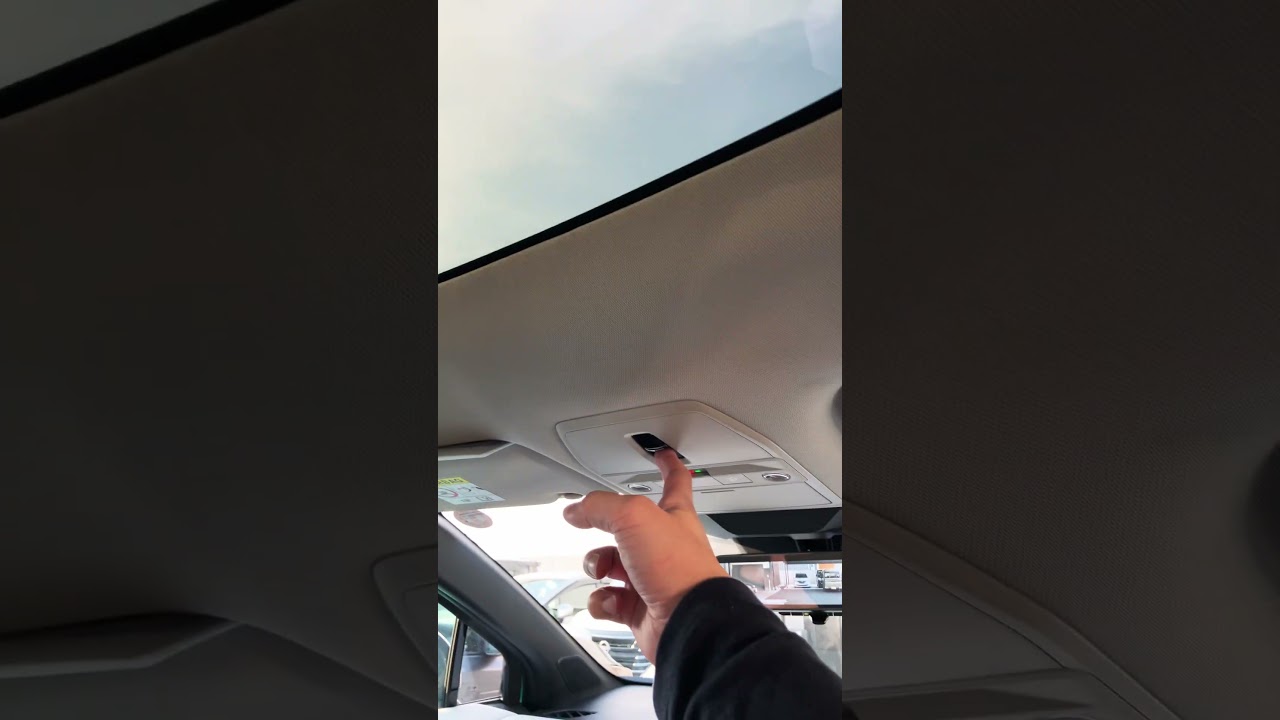 新型リーフ 調光パノラミックガラスルーフの動き！#電気自動車 #日産リーフ