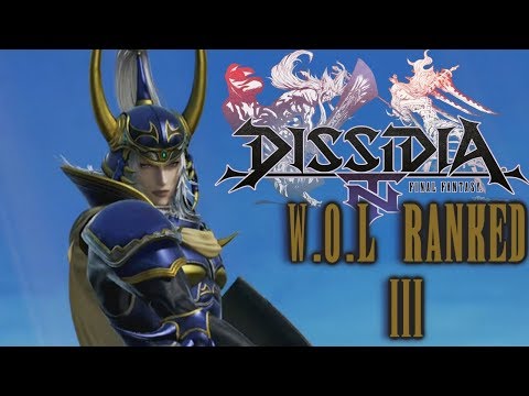 I CANNOT FAIL!!!  Dissidia Final Fantasy NT :Ranked Gameplay : Warrior Of Light