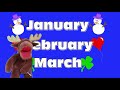 The Months of the Year Song 