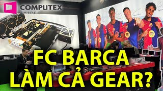 FC Barca Now Makes Mouse and Keyboards, Guys! - Computex 2025 OCPC Booth Tour