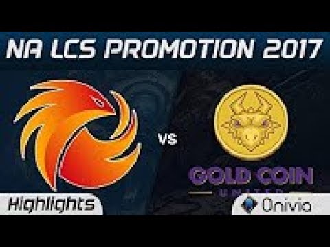 P1 vs GCU Highlights Game 2 NA LCS Summer 2017 Phoenix1 vs Gold Coin United by Onivia