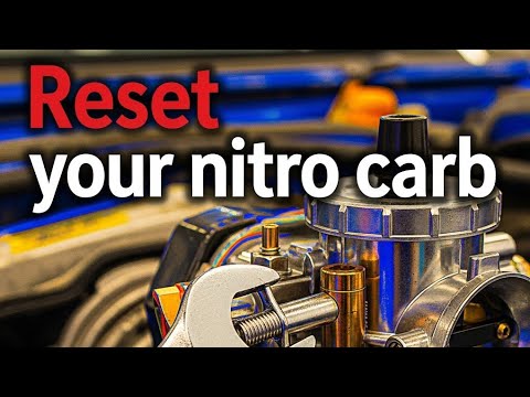 Factory RESET your nitro CARB!!! Get started tuning your RC engine #rctips #rchobby #howto #nitrorc 