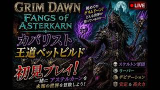 「Grim Dawn」初心者カバリスト王道ペットビルドに手を出してACT５から地獄のマルマスへ向けていくぞー！