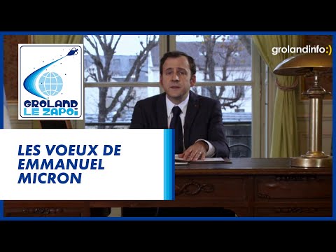 Les voeux de Emmanuel Micron - Groland - CANAL+