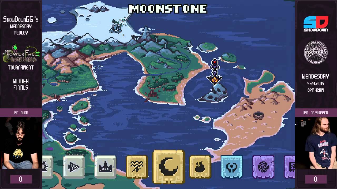 Towerfall #2 - Winner Finals - IFD|Blob vs IFD|Dr. Skipper