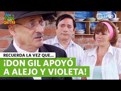 Al Fondo hay Sitio 7: Alejo and Violeta regained their love with Gilberto's support (Episode n° 542)