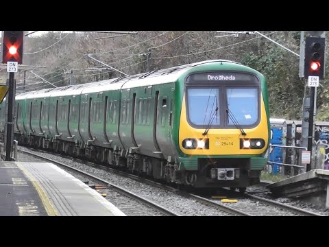 Irish Rail 29000 Class Commuter Train 29414 - Harmonstown Station, Dublin