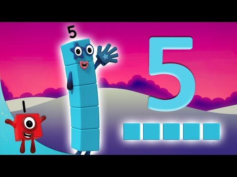 Numberblocks - The Number 5 | Learn to Count | Learning Blocks