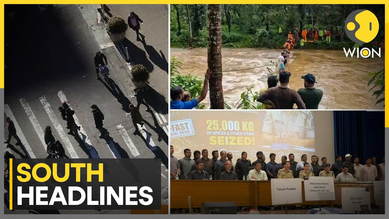 Pedestrian Deaths In Andhra Pradesh | Kerala Hikes Flood Relief Compensation | South Headlines