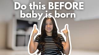 20 things to do BEFORE baby is born | What actually matters