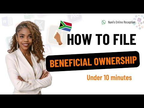 How to file for Beneficial Ownership | Nani's Online Reception