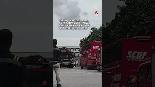 2 taken to hospital after ammonia detected at Fishery Port Road compound