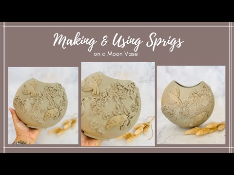 Making & Using Sprigs (Hnad-Building Pottery tutorial)