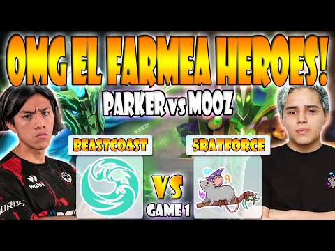 BEASTCOAST VS 5RATFORCESTAFF BO3[GAME 1]ELIMINACIÓN-PARKER VS MOOZ -BTS PRO SERIES SEASON 14 -DOTA