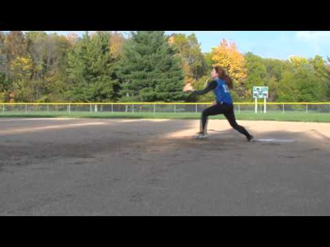 Caitlyn O'Neal Softball Skills Video - Class of 2014 - 1st Base