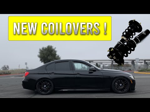 INSTALLED BC RACING COILOVERS ON THE F30 340i !!