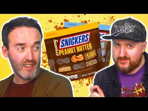 Irish People Try Nut Butter Snickers