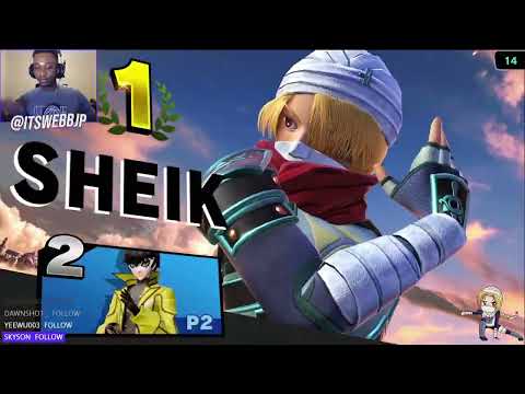 WebbJP (Sheik) Elite Smash Stream | 12 Dec '23