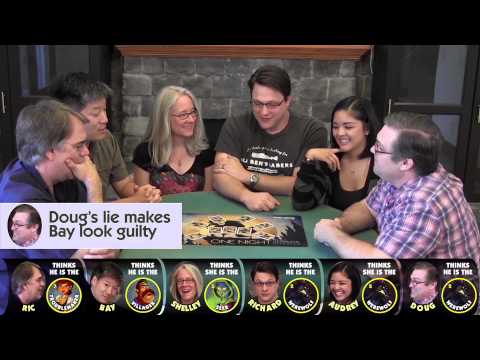 One Night Ultimate Werewolf Sample Game