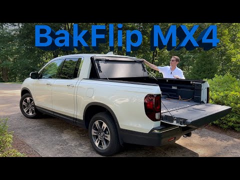 Bakflip MX4 Tonneau cover, four year review and tips for keeping water out of the truck bed.