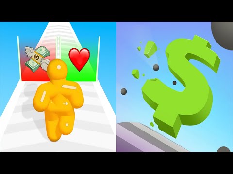 Tall Man Run VS Digit Shooter - All Level Gameplay Android iOS #1