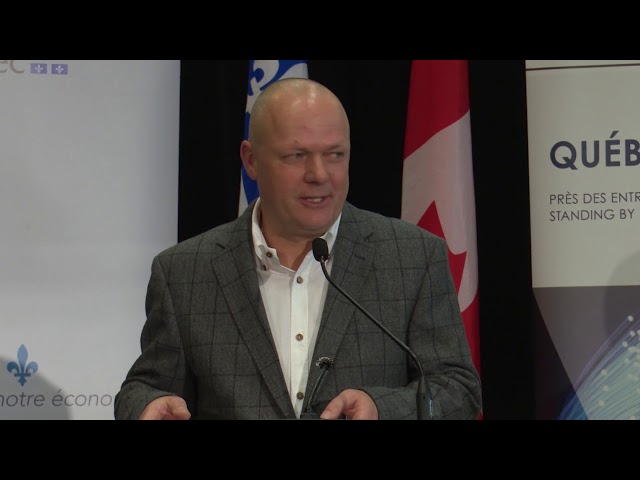 Conférence de presse – Annonce du Club Med à Petite-Rivière-Saint-François