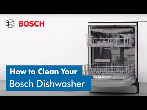 How to Deep Clean a Bosch Dishwasher in 5 Easy Steps! | Bosch Home Appliances Australia