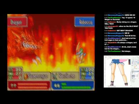 MK404 Plays Fire Emblem: The Blazing Sword - Rebeccowned