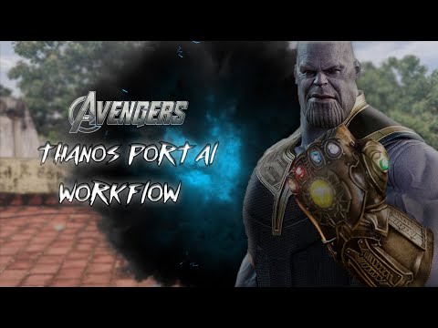 THANOS PORTAL | WORKFLOW | BOUJOU , AFTER EFFECTS , 3DS MAX | TUTORIAL