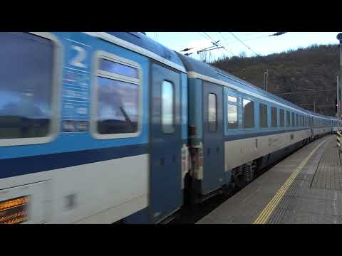 EuroCity 175 Berliner příjezd Ústí nad Labem hl.n