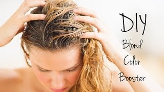 DIY Beauty | Brighten Blonde Hair at Home | Beauty How To