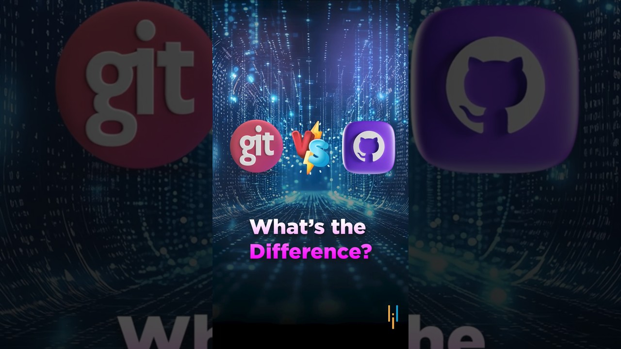 🔥Git vs GitHub – What's the Difference?