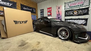 Fly1 motorsports honeycomb hood is HERE!