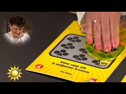 MC-intresserade Ann-Sofia skrapar triss - Nyhetsmorgon (TV4)